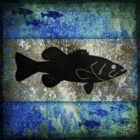 Fishing Rules Bass Fine Art Print