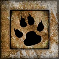 Your True Friend Paw Print Fine Art Print