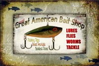 Fishing - Bait Shop Framed Print