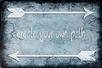 Choose Path Framed Print