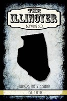 States Brewing Co - Illinois Fine Art Print
