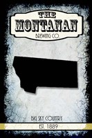 States Brewing Co - Montana Fine Art Print