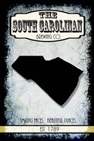 States Brewing Co - South Carolina Fine Art Print