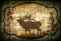Welcome - Lodge Elk Fine Art Print