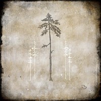 Moose Lodge 2 - Lodge Pole Fine Art Print