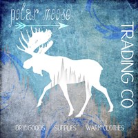 Polar Ice Moose Fine Art Print