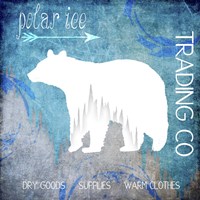 Polar Ice Framed Print