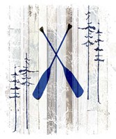 The Blue Moose - Oars Fine Art Print