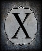 Letter X Fine Art Print
