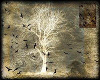 A Raven's World Spirit Tree Fine Art Print