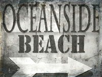 Surfside Oceanside Framed Print