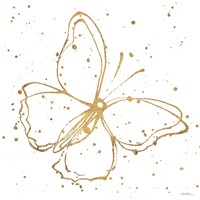 Golden Wings I Fine Art Print