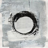 Zen Circle I Crop Framed Print
