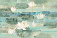 Water Lilies Bright Fine Art Print