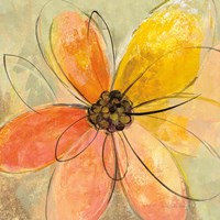 Neon Floral II Fine Art Print