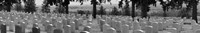 Gravestones, Custer National Cemetery, Montana Fine Art Print