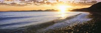 Windan Sea Beach at Sunrise, La Jolla, San Diego County, California Fine Art Print