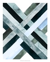 Watercolor Weave I Fine Art Print