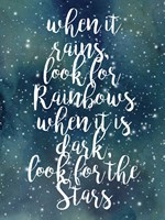 Galaxy Quote I Fine Art Print