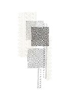 Block Print Composition IV Fine Art Print