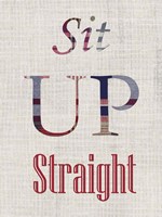 Manners VI Fine Art Print