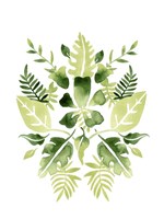 Verdant Vignette I Fine Art Print