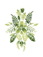 Verdant Vignette IV Fine Art Print