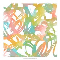 Colorful Flow I Framed Print