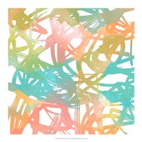 Colorful Flow II Framed Print