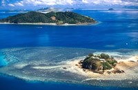Wading Island and Castaway Island, Fiji Fine Art Print