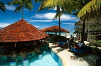 Pool, Warwick Fiji Resort, Coral Coast, Fiji Fine Art Print