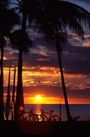 Sunset,  Fiji Fine Art Print