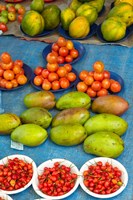 Nadi Produce Market, Nadi, Viti Levu, Fiji Fine Art Print