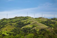 Wind energy farm, Sigatoka, Coral Coast, Viti Levu Fiji Fine Art Print