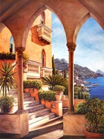 Palazzo on Amalfi Fine Art Print