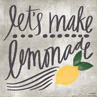 Let's Make Lemonade Fine Art Print