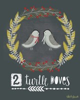 2 Turtledoves Fine Art Print