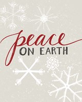 Peace Snow Fine Art Print