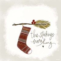 The Stockings Were Hung Fine Art Print
