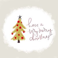 Very Merry Christmas Fine Art Print