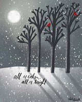 Calm & Bright Night Fine Art Print