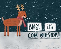 Cold Reindeer Fine Art Print