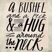 Bushel and a Peck Fine Art Print