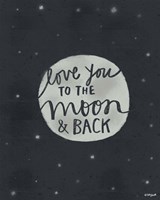 Moon & Back Fine Art Print