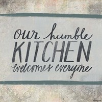 Humble Kitchen Fine Art Print