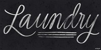 Laundry Chalkboard Fine Art Print