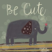Cute Elephant Fine Art Print