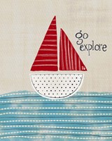 Go Explore Fine Art Print