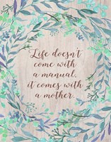 Mom Manual Fine Art Print