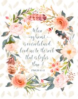 Psalm 61-2 Fine Art Print